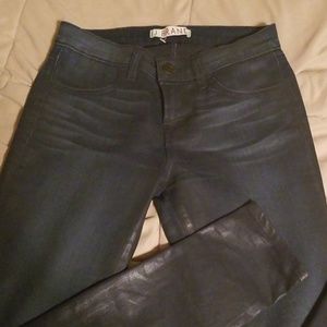 J Brand 901 Skinny smokestack waxed Jeggings